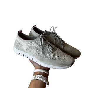 Cole Haan Sneakers Womens Size 10B Grey Knit Oxford Grand.OS Comfort Athletic